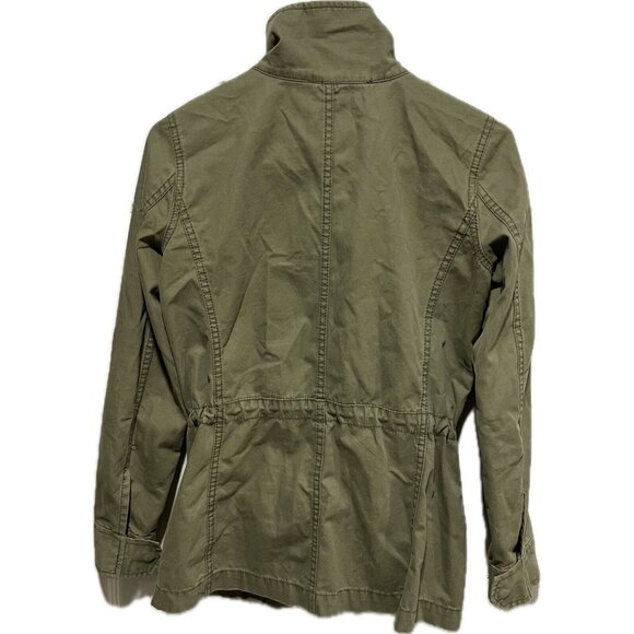 MADEWELL Fleet Utility Military Desert Olive Green Womens Jacket XS - Picture 4 of 11
